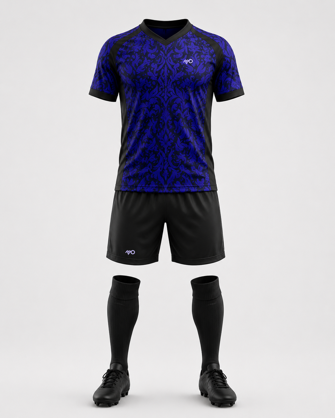 Kit completo uniforme de fútbol Modelo Zafiro